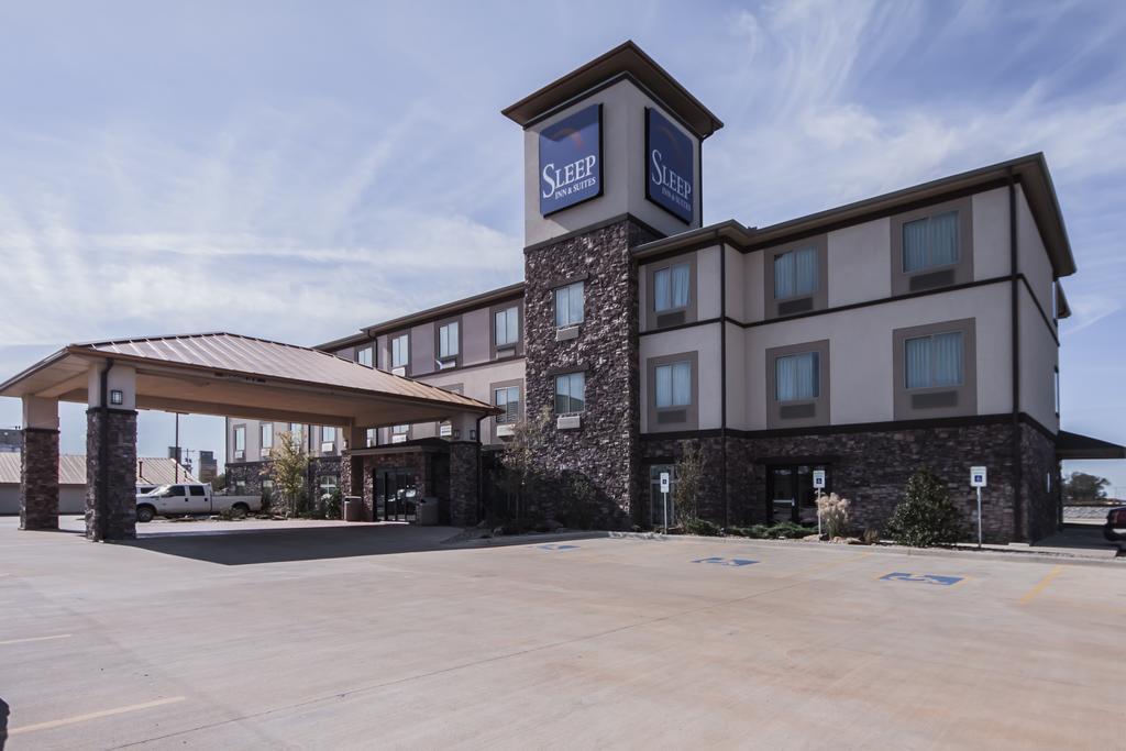 Sleep Inn & Suites Hennessey North Exterior foto